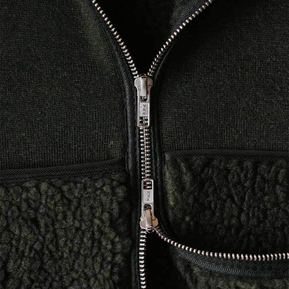 Retro Pile Jacket Green, view: 1