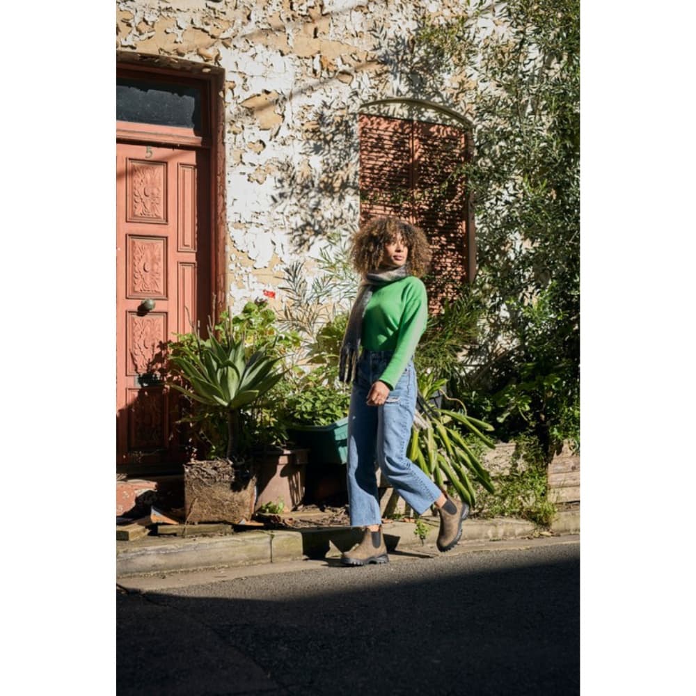 Naglestøvler Blundstone Chelsea Brun, view: 2