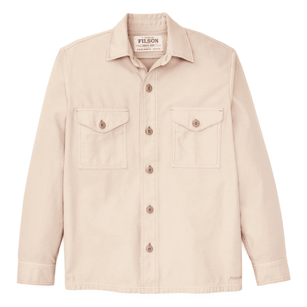 Field Jac-Shirt (Rever.Sateen) Washed Oatmeal, view: 0
