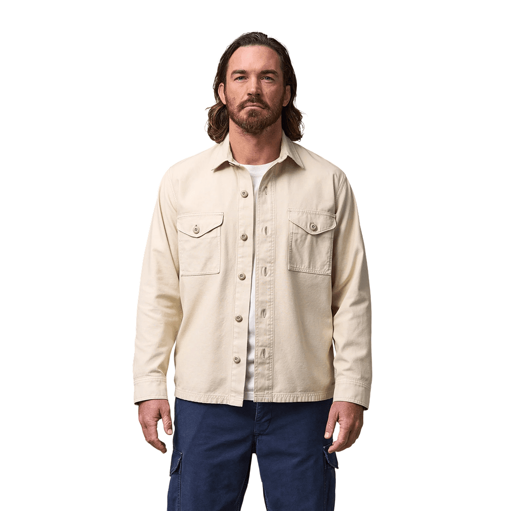 Field Jac-Shirt (Rever.Sateen) Washed Oatmeal, view: 4