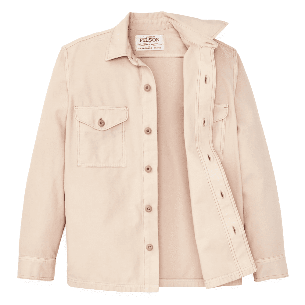 Field Jac-Shirt (Rever.Sateen) Washed Oatmeal, view: 2
