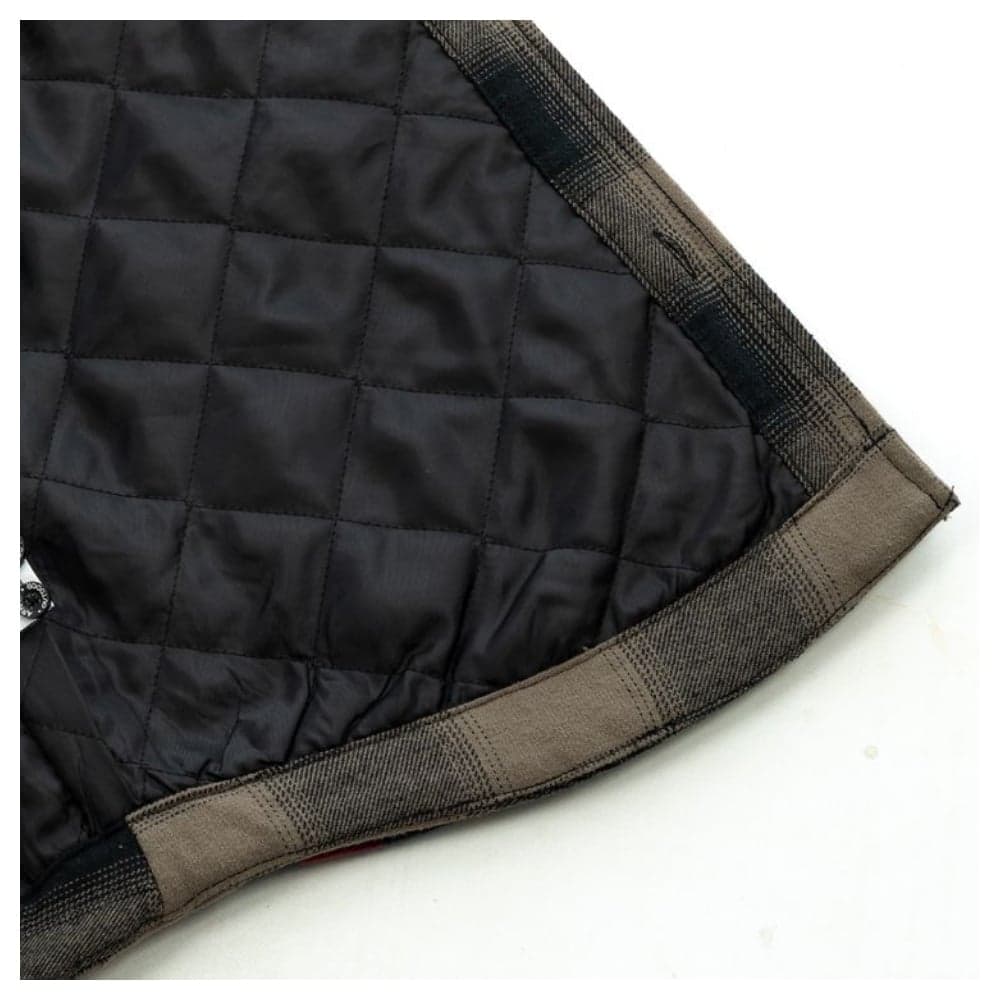 Flannel Insulated Shirt Lady Brown/Black, view: 5
