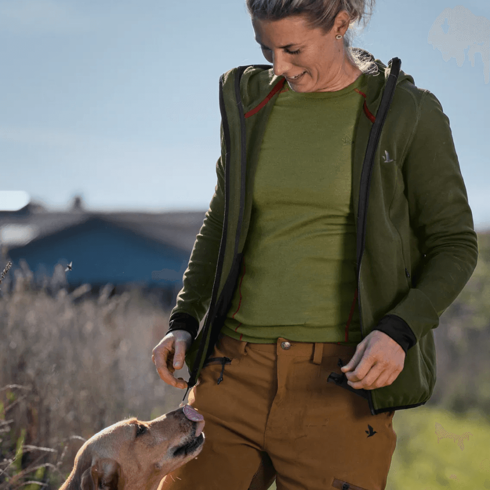W's Power Fleece Women Pine Green, view: 3