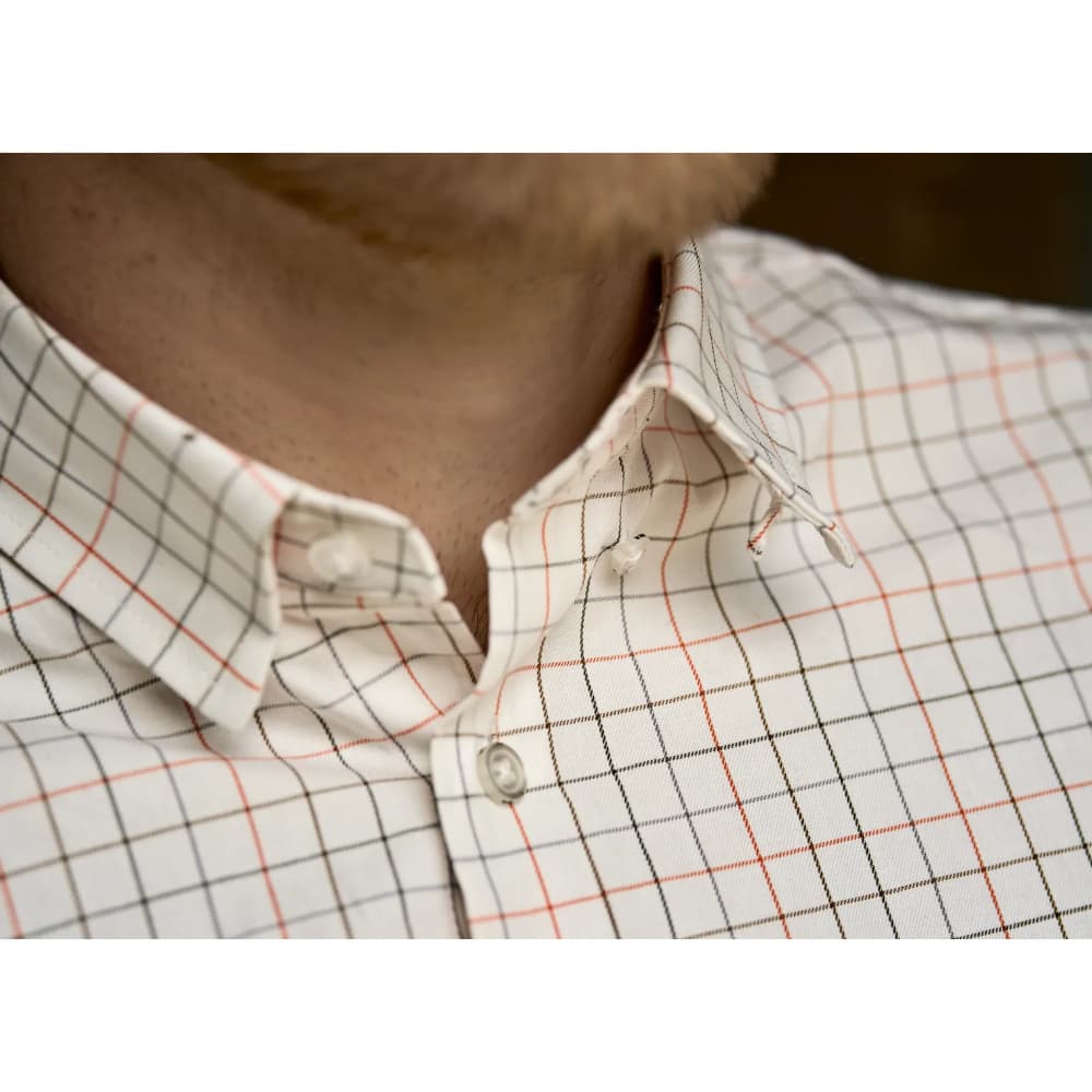 M's Portfield L/S Skjorta Mandarin Check, view: 4