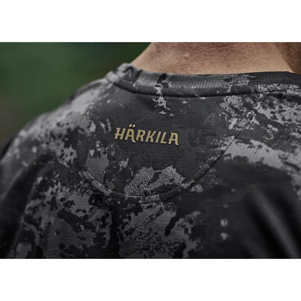 M's Härkila Noctyx Camo Kortärmad T-Shirt Axis Msp®Black/Black, view: 4