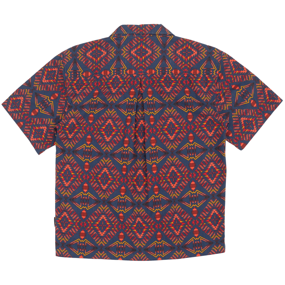 Two Pocket Camp Shirt  Thunder Earthquake Navy, view: 1