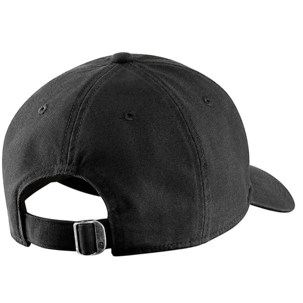 W's Canvas Embroidered Graphic Cap Black, view: 1