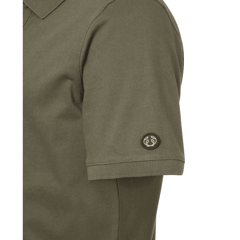 Trevor Polo Shirt Men Tarmac Green, view: 2