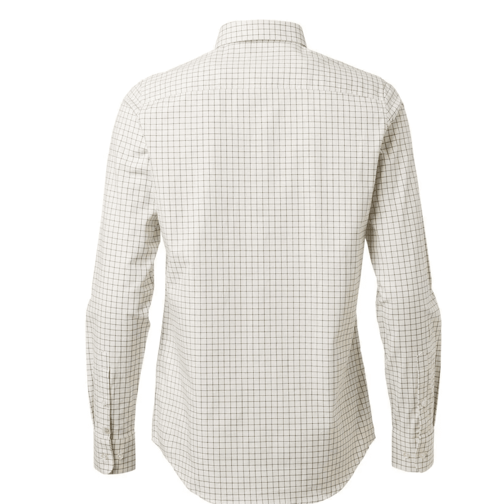 Florence Shooting Fit Stretch Shirt Women Highland Green Tattersall, view: 1