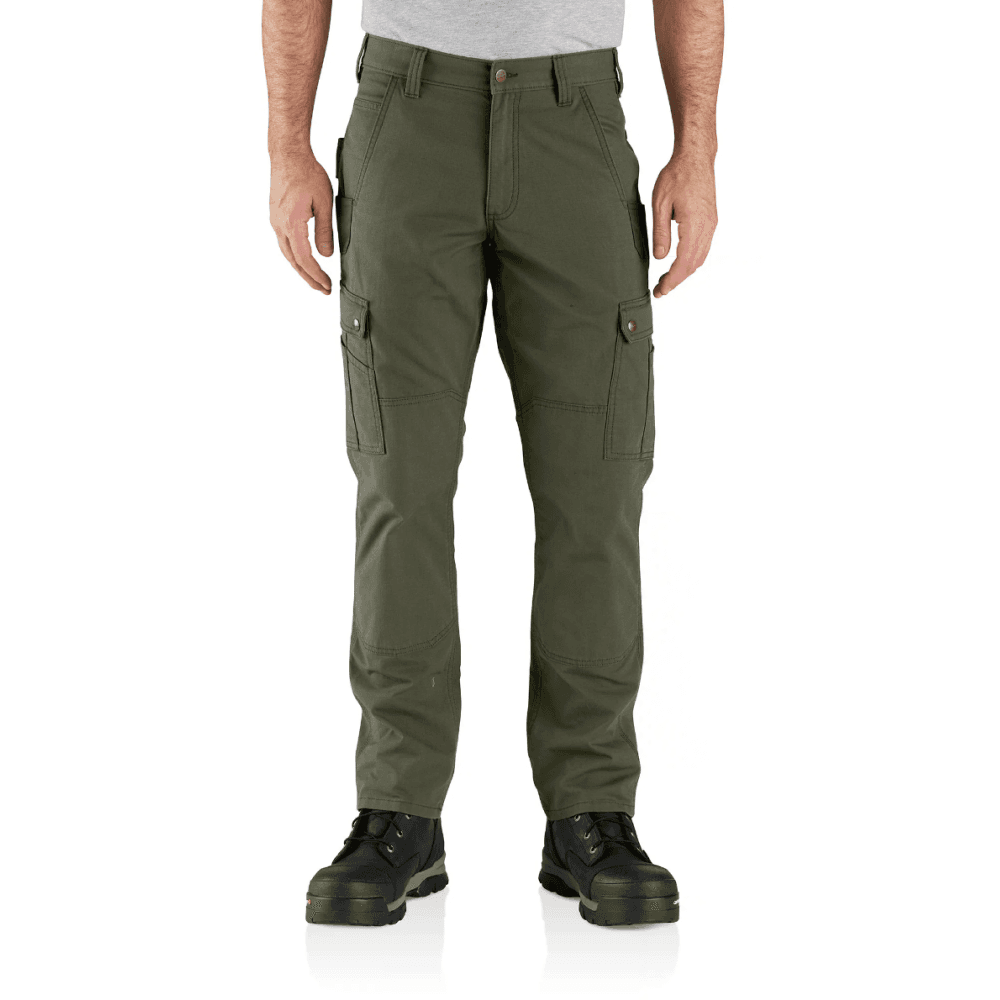 M's Relaxed Straight Ripstop Double Front Cargo Pant Basil, view: 0