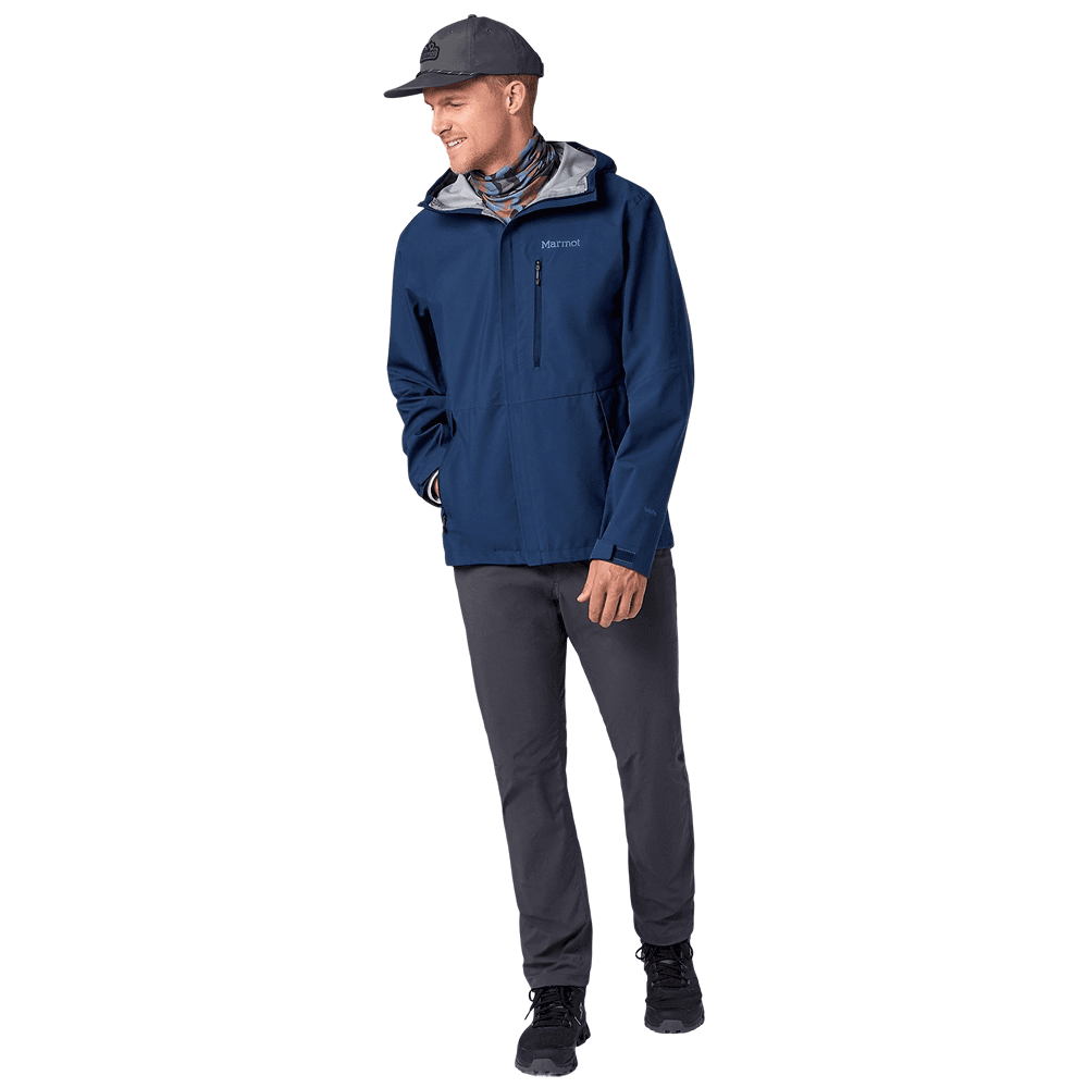 M's Precip Evo Pro Jacket Nightfall Navy, view: 8