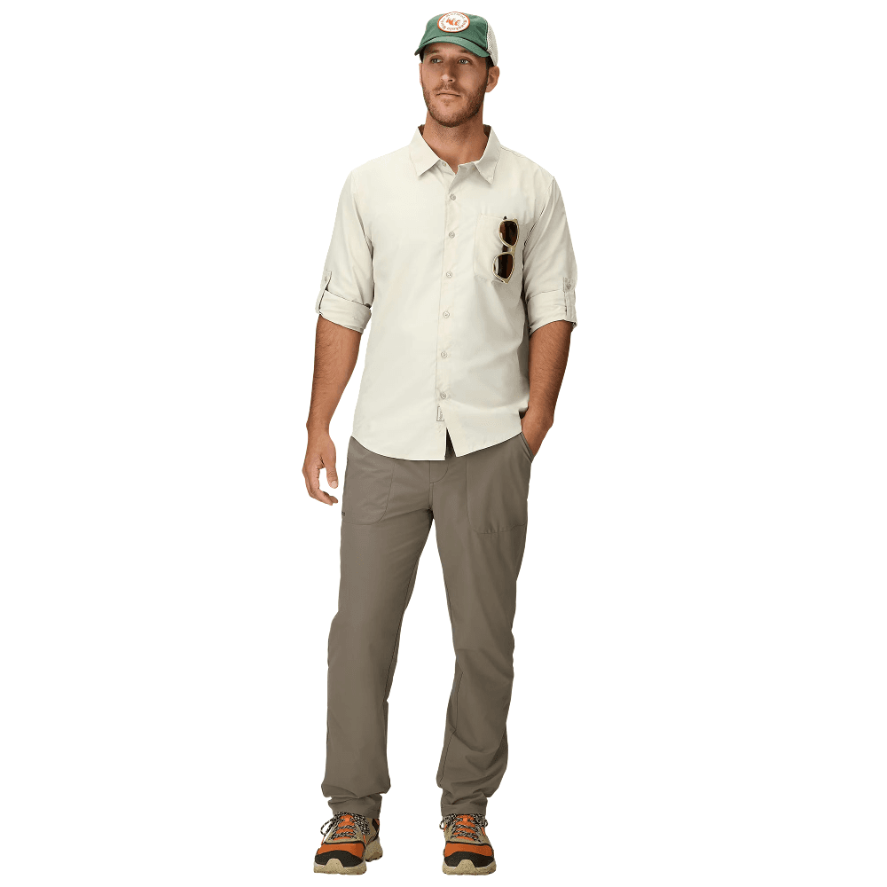 M's Airexchange Upf 40 Ls Shirt Birch Bark, view: 2