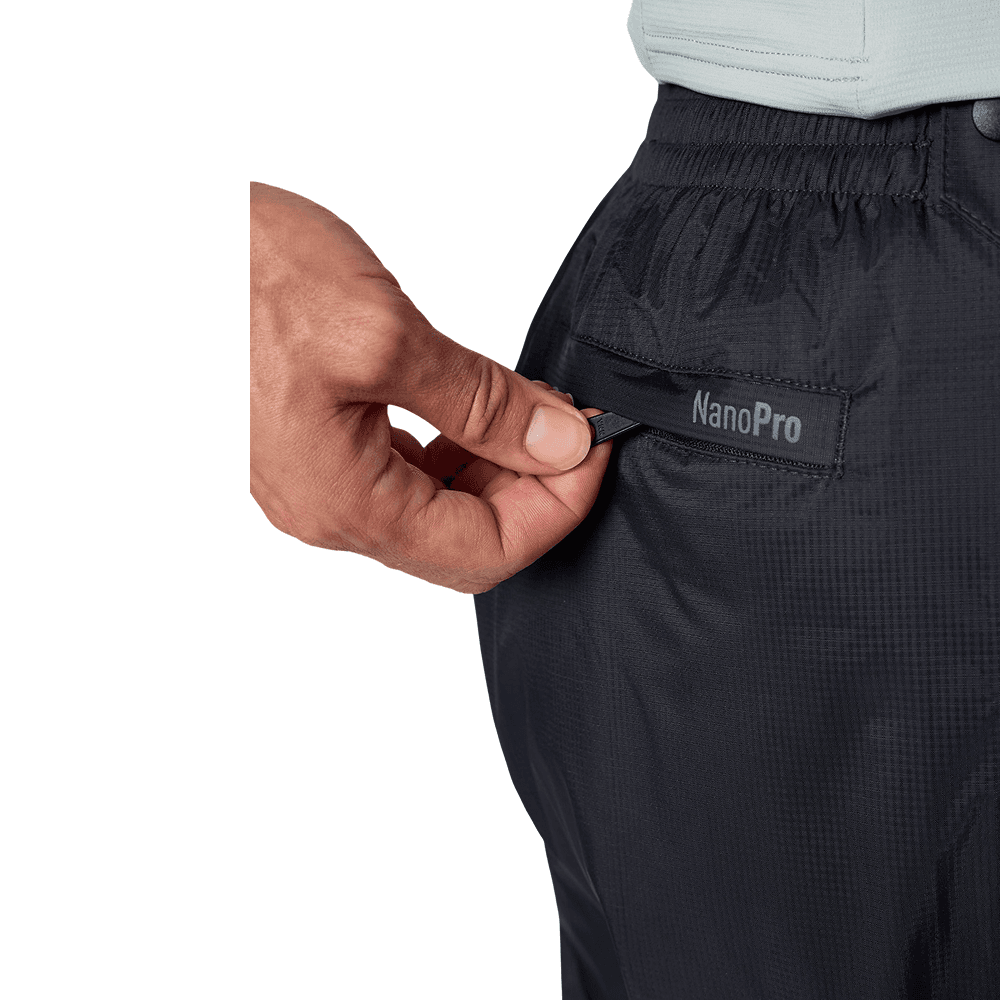 W's Precip Evo Full Zip Pant Black, view: 6