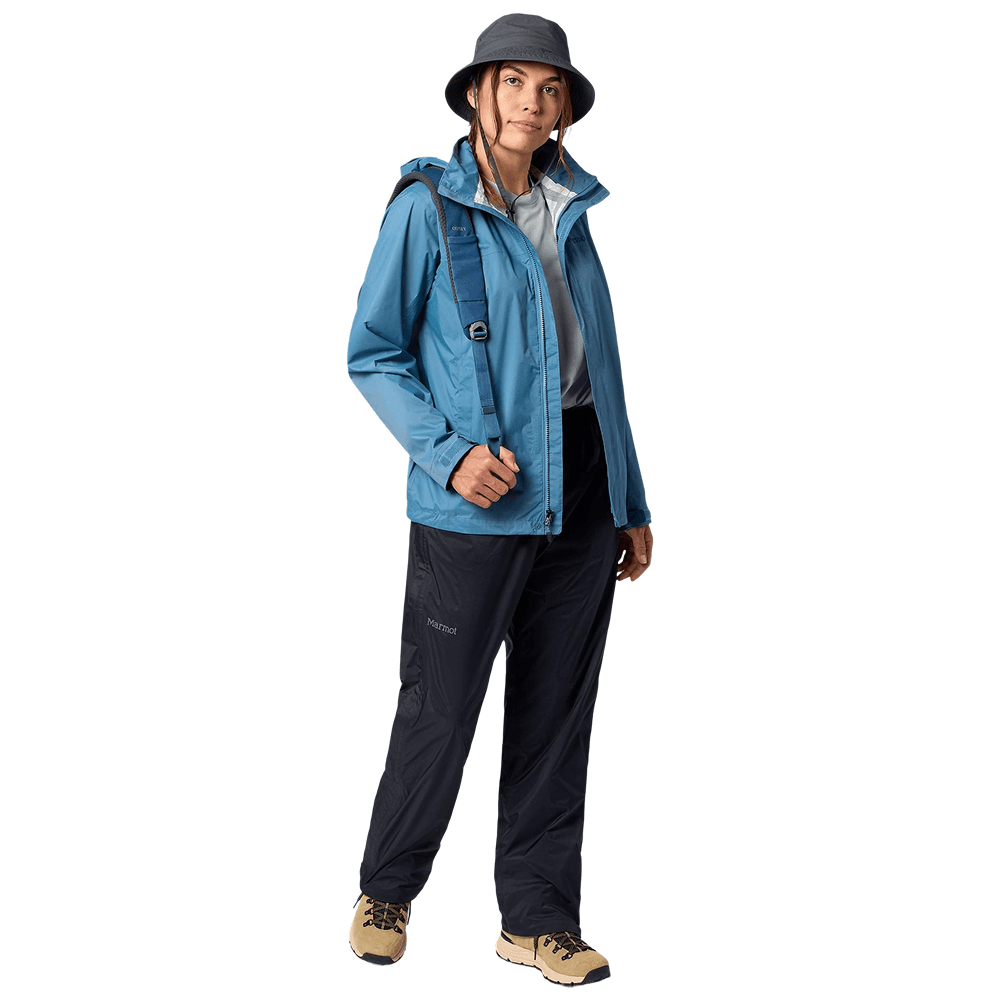 W's Precip Evo Full Zip Pant Black, view: 3