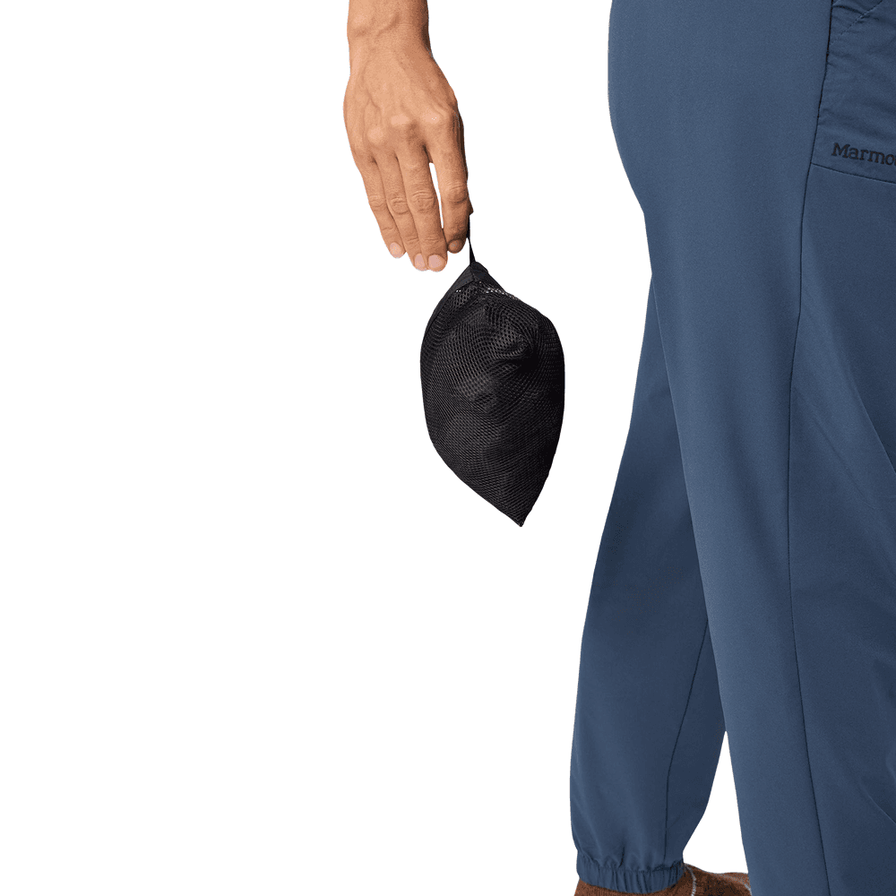 W's Precip Evo Full Zip Pant Black, view: 8