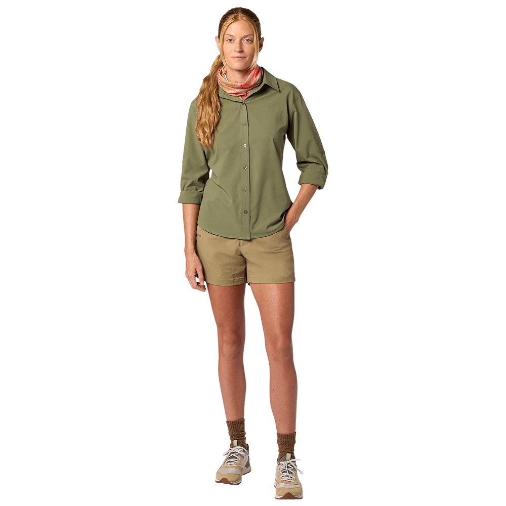 W's Airexchange Ls Shirt Olive Grove, view: 2