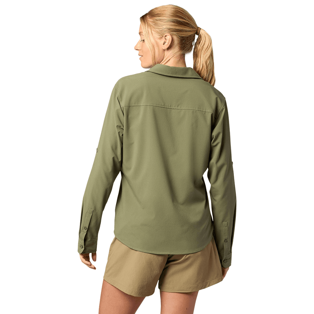 W's Airexchange Ls Shirt Olive Grove, view: 1