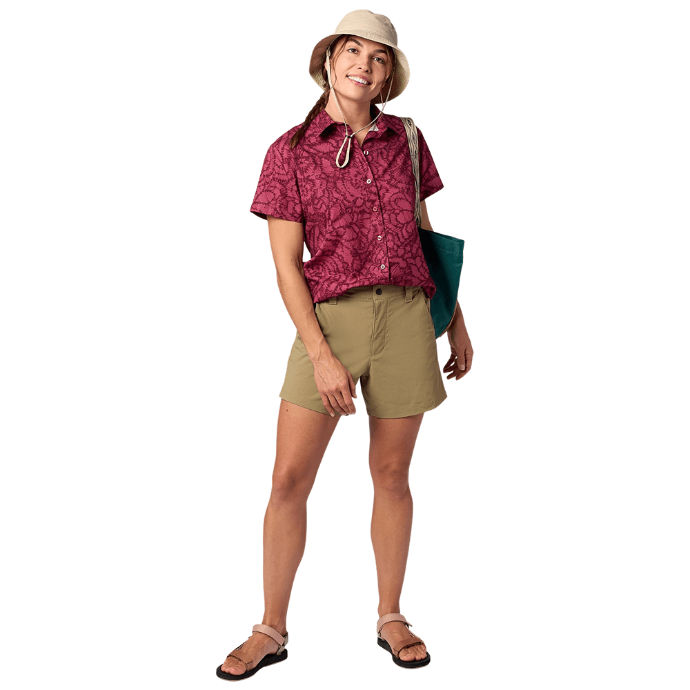 W's Airexchange Ss Shirt Dried Rose Twirl, view: 2