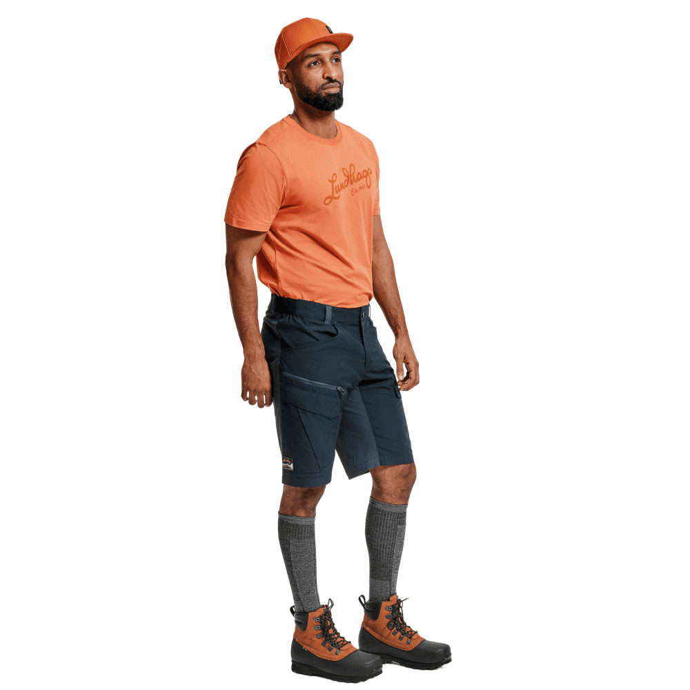 M's Fulu Cargo Stretch Hybrid Shorts Deep Blue, view: 1