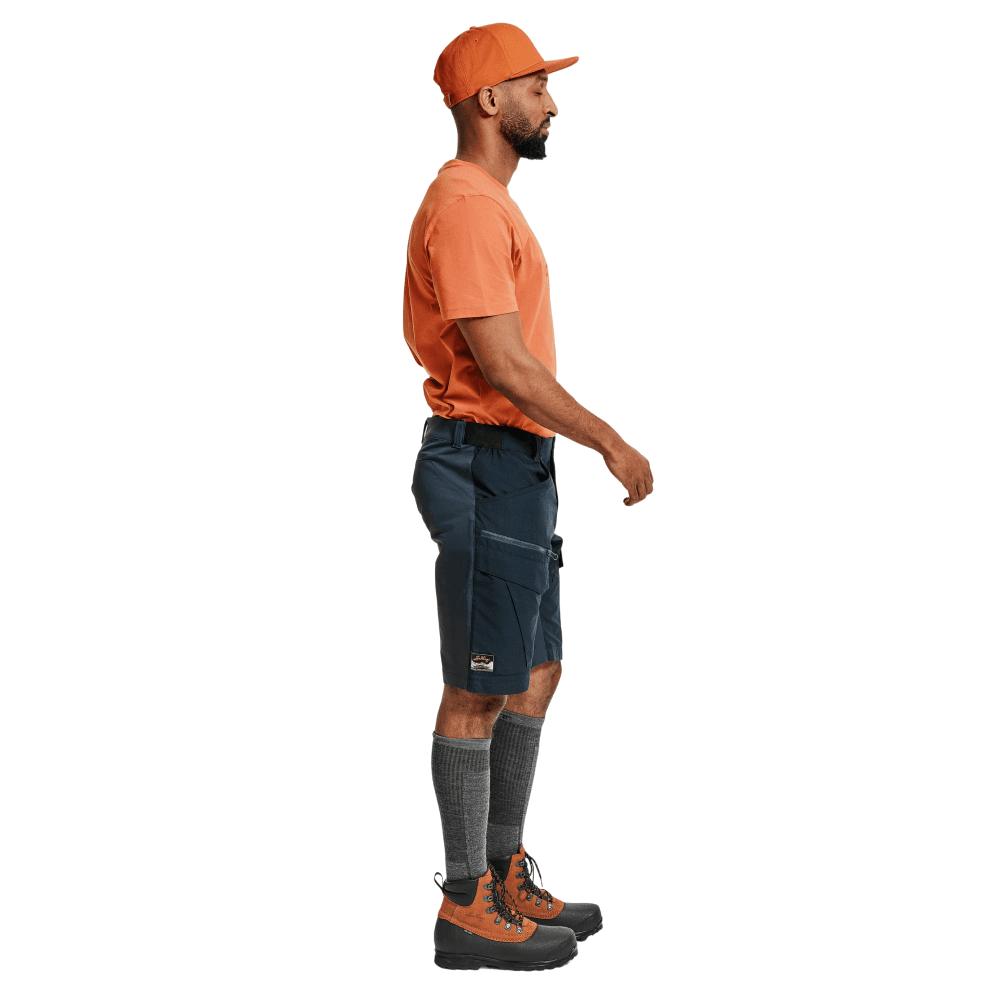 M's Fulu Cargo Stretch Hybrid Shorts Deep Blue, view: 2
