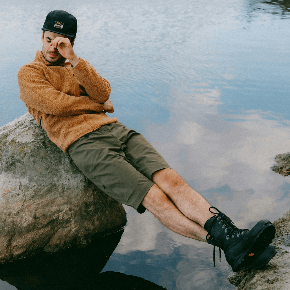 M's Järpen Relaxed Shorts Forest Green, view: 1