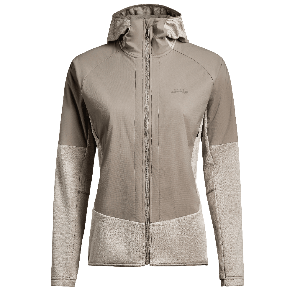 W's Padje Windbreaker Hoodie Sand/Driftwook, view: 0