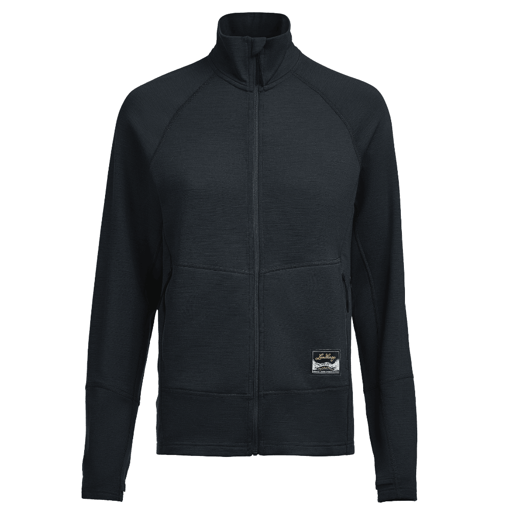 W's Tived Merino Full Zip Black, view: 0