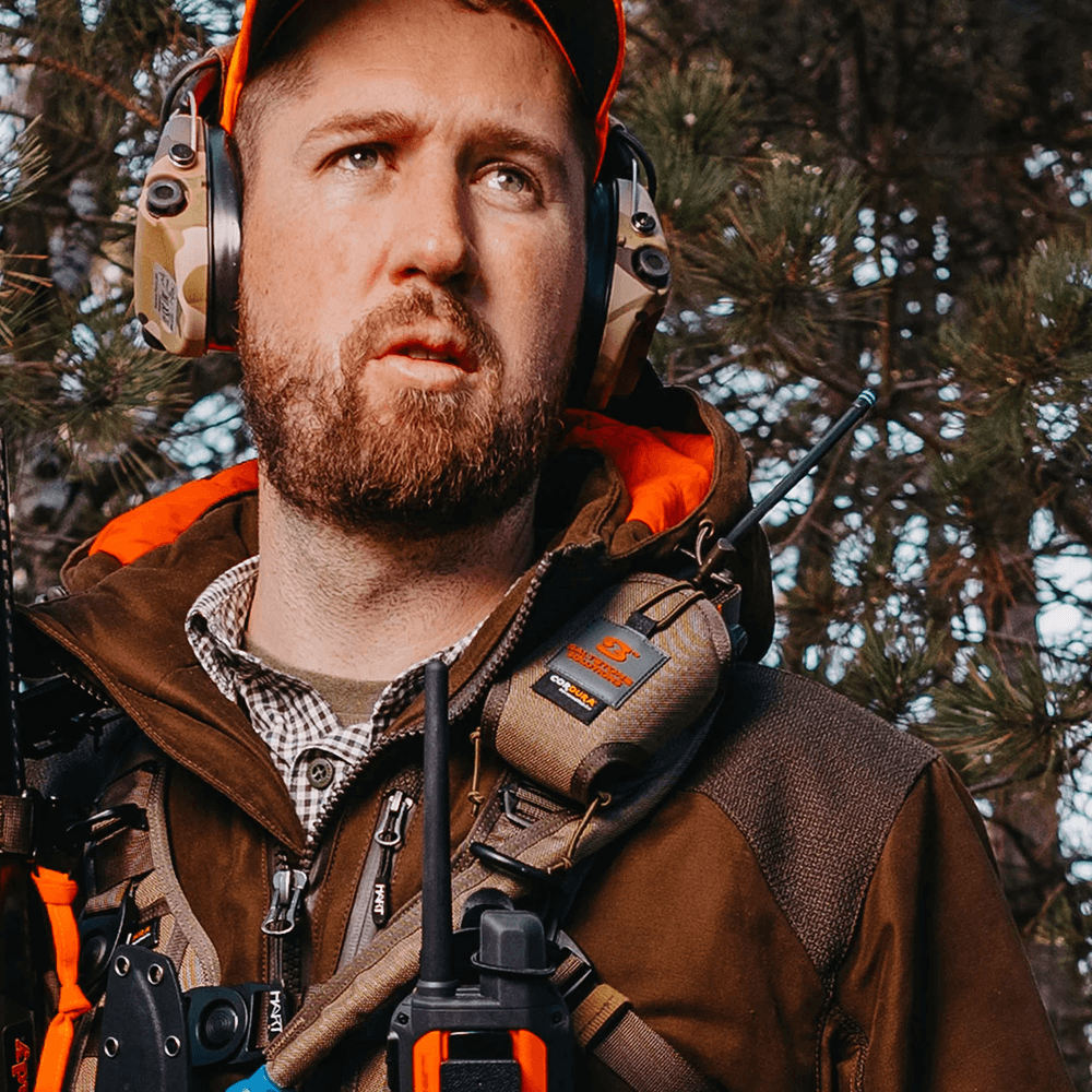 Communication Device Holster - Compatible With Integrator Modular Hunting Vest Brown, view: 3