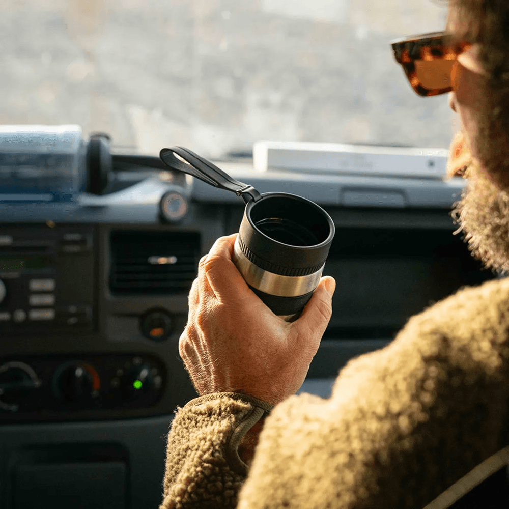 Mika Wide Insulated Travel Mug 0.35 L Stainless Steel, view: 4