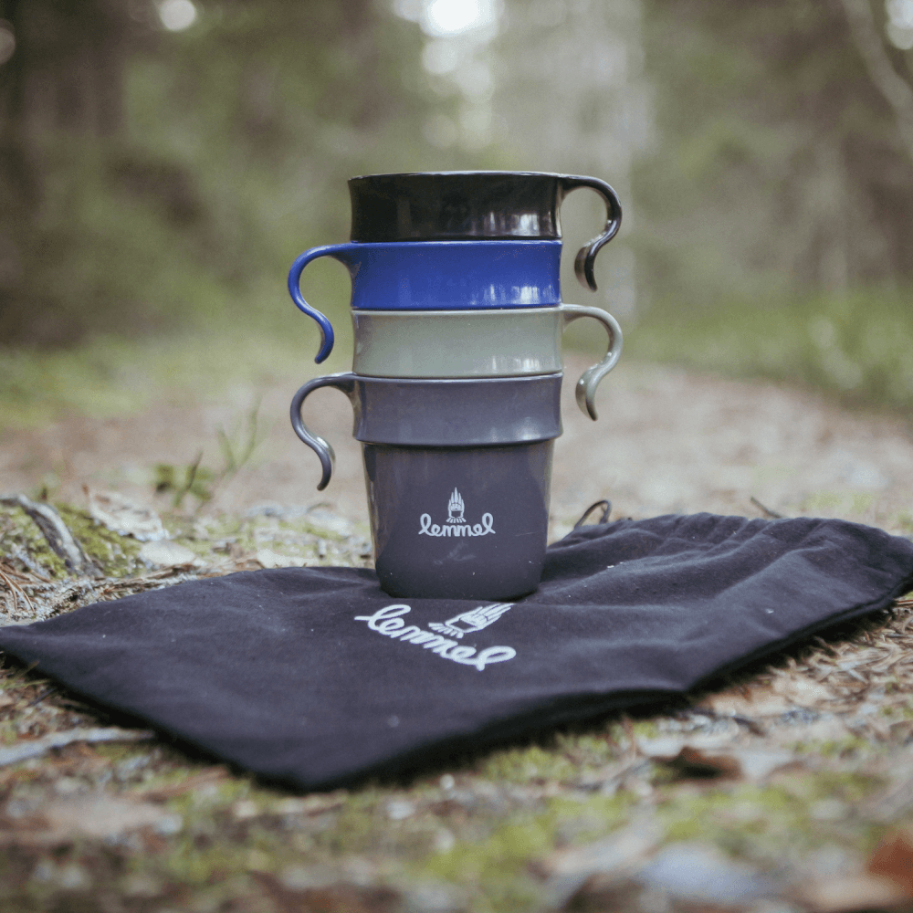 Stackable Mug "Kompispåsen", Kit Of 4 In Bag, view: 2