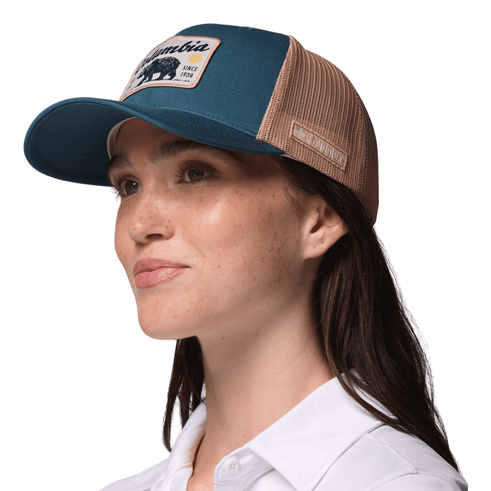 Columbia™ Mesh Snap Back Everblue, Pnw Bear, view: 4