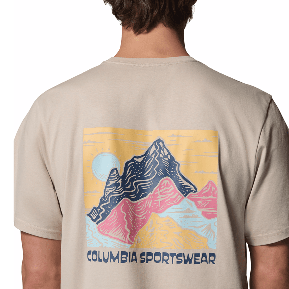 Csc™ Outdoor Back Graphic Tee Dark Stone, Sunscape, view: 4