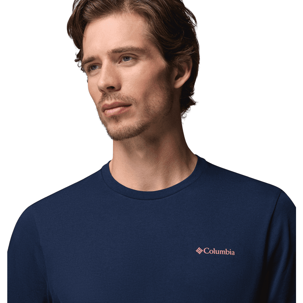 Csc™ Outdoor Back Graphic Tee Collegiate Navy, Sunscape, view: 4