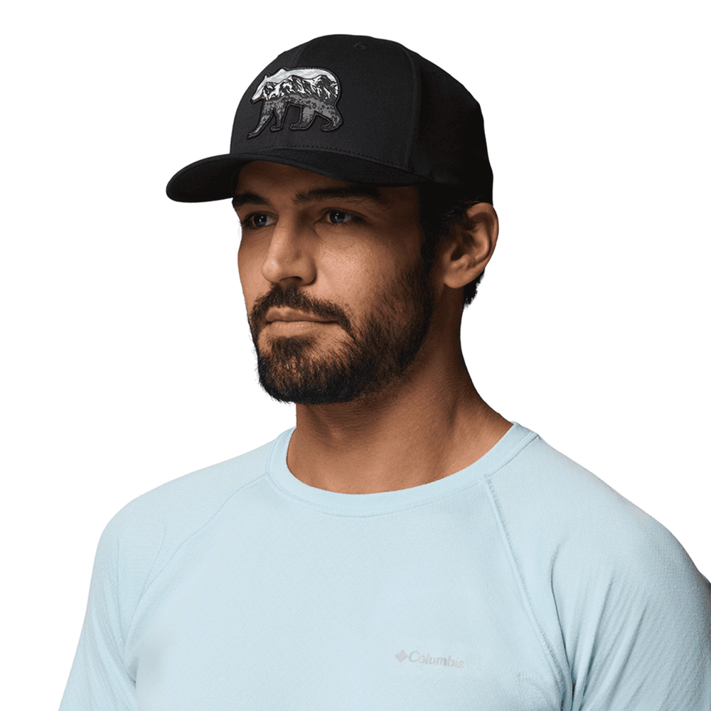 Lost Lager™ 3D Stretch Snap Back Black, Scenic Stroll, view: 2