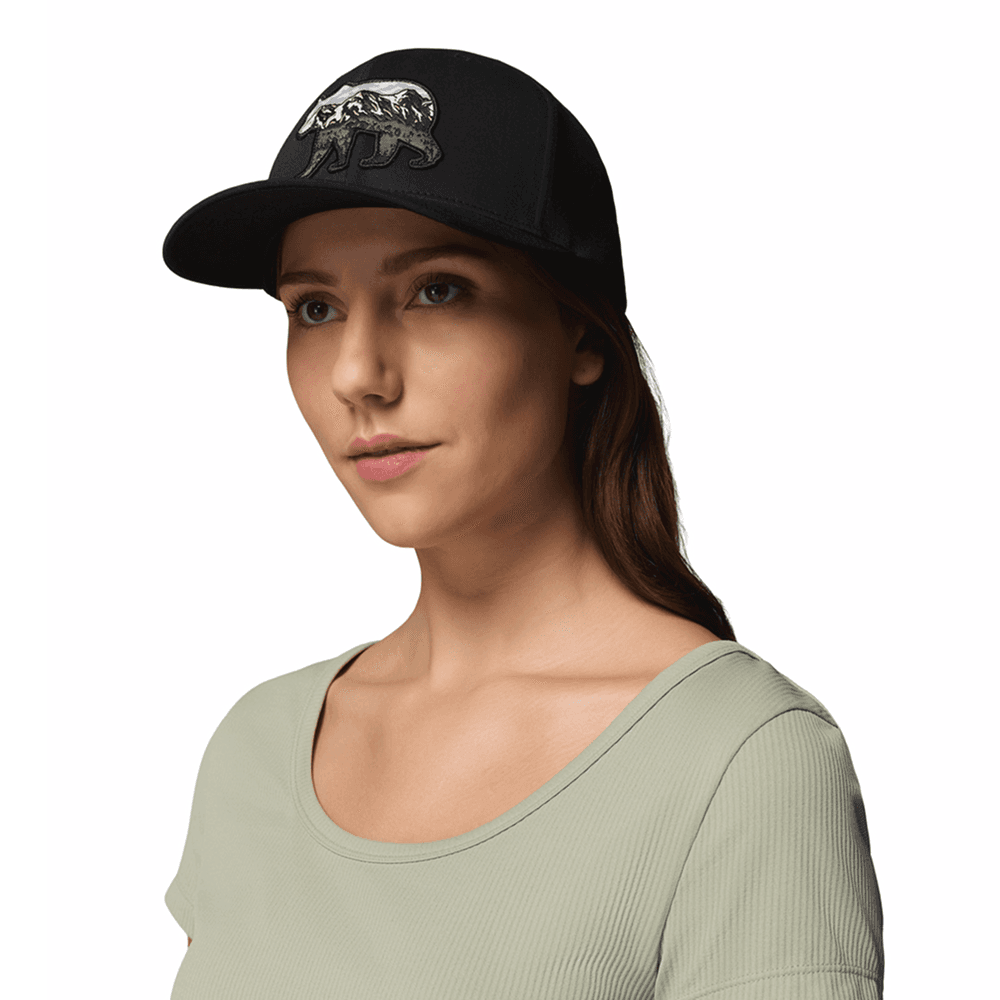 Lost Lager™ 3D Stretch Snap Back Black, Scenic Stroll, view: 4
