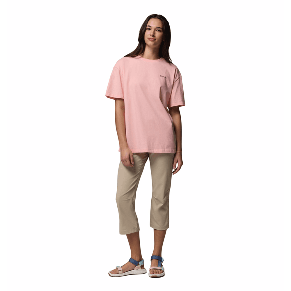 Rolling Bend™ Graphic Oversized Tee Pink Sand, Bubbly Scoped View, view: 3
