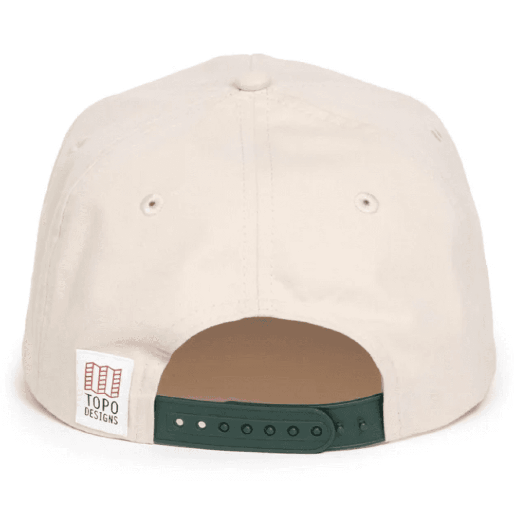 Twill Rope Cap - Mountain Scene Bone White, view: 2