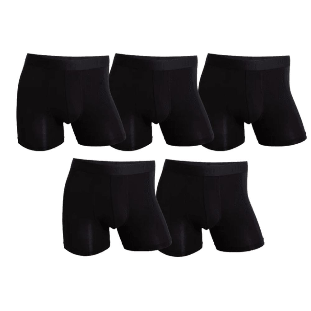 M's Softboost Boxer Briefs 5-Pk Black Beauty, view: 0