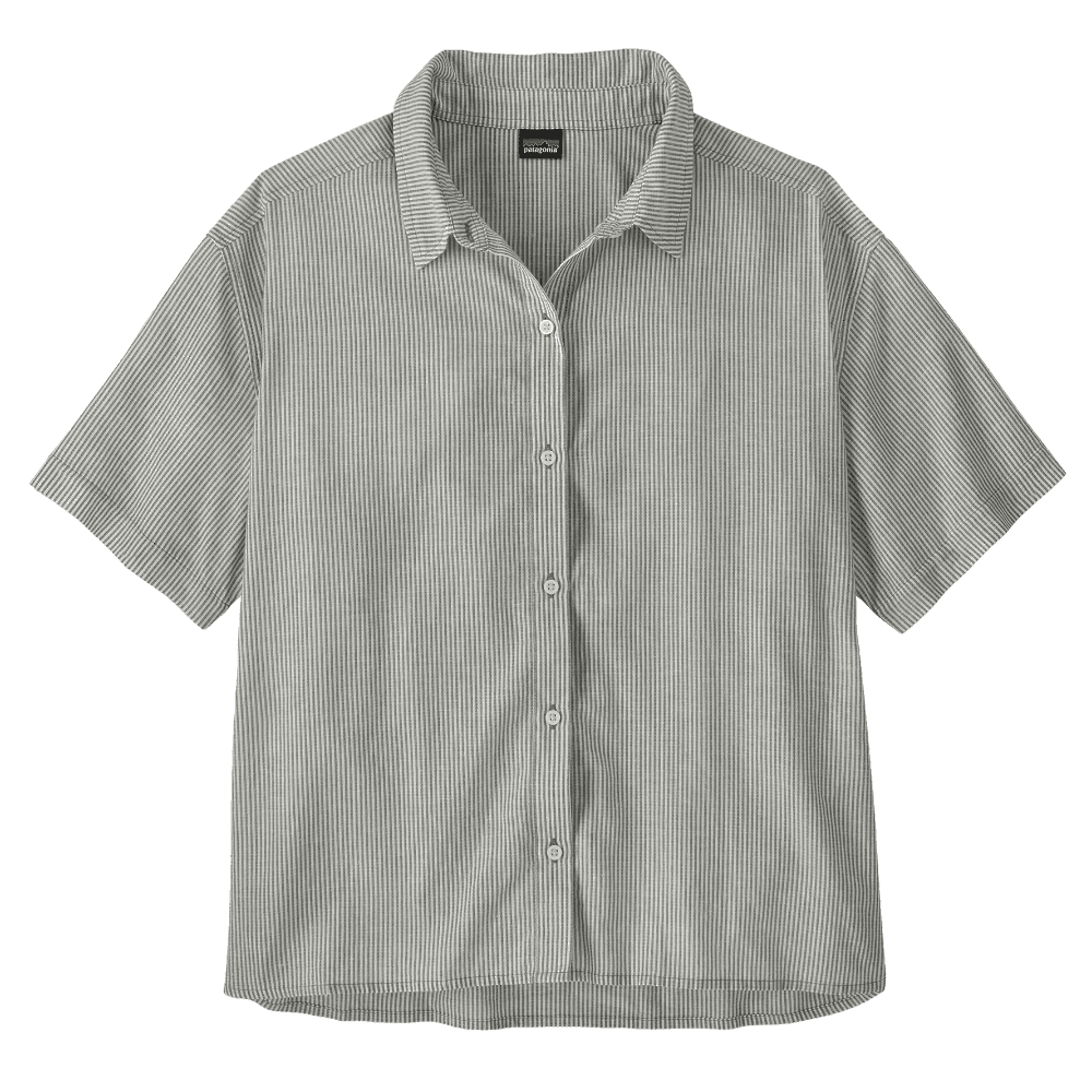 W's Lw A/C Shirt Solstice Stripe: Smolder Blue, view: 0