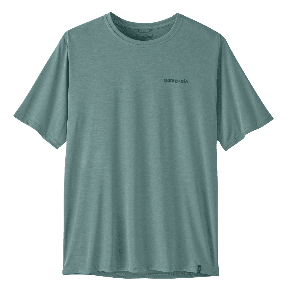 M's Cap Cool Daily Shirt - Boardshort Logo Blue Sage - Light Blue Sage X-Dye, view: 0
