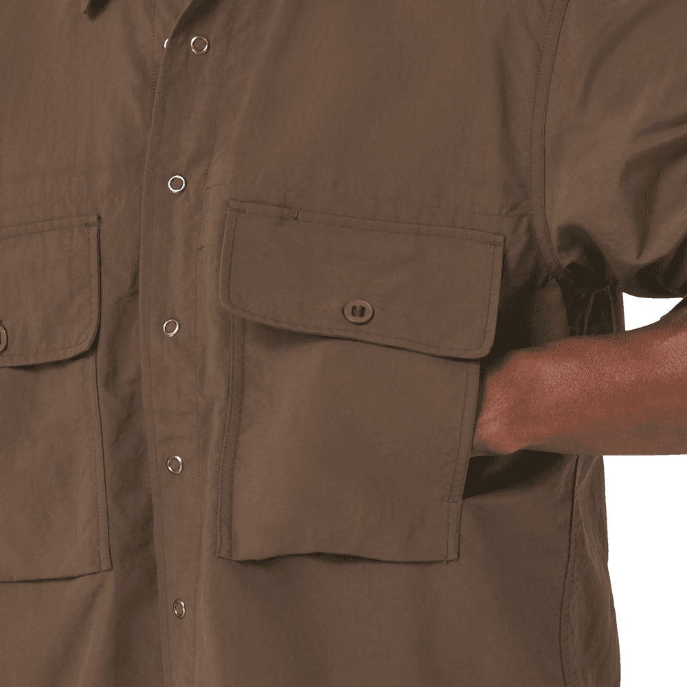 Men's Ripstop Overshirt Wren, view: 3