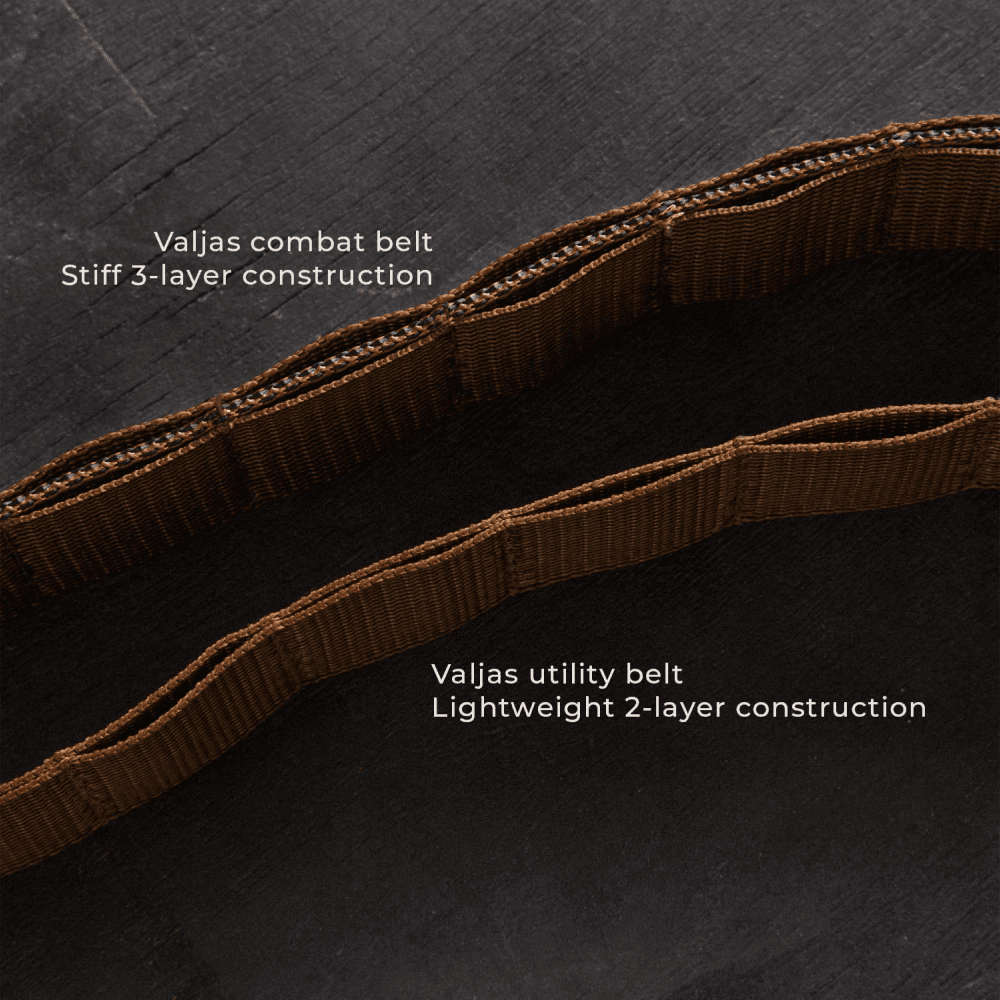 Valjas Combat Belt Black, view: 1