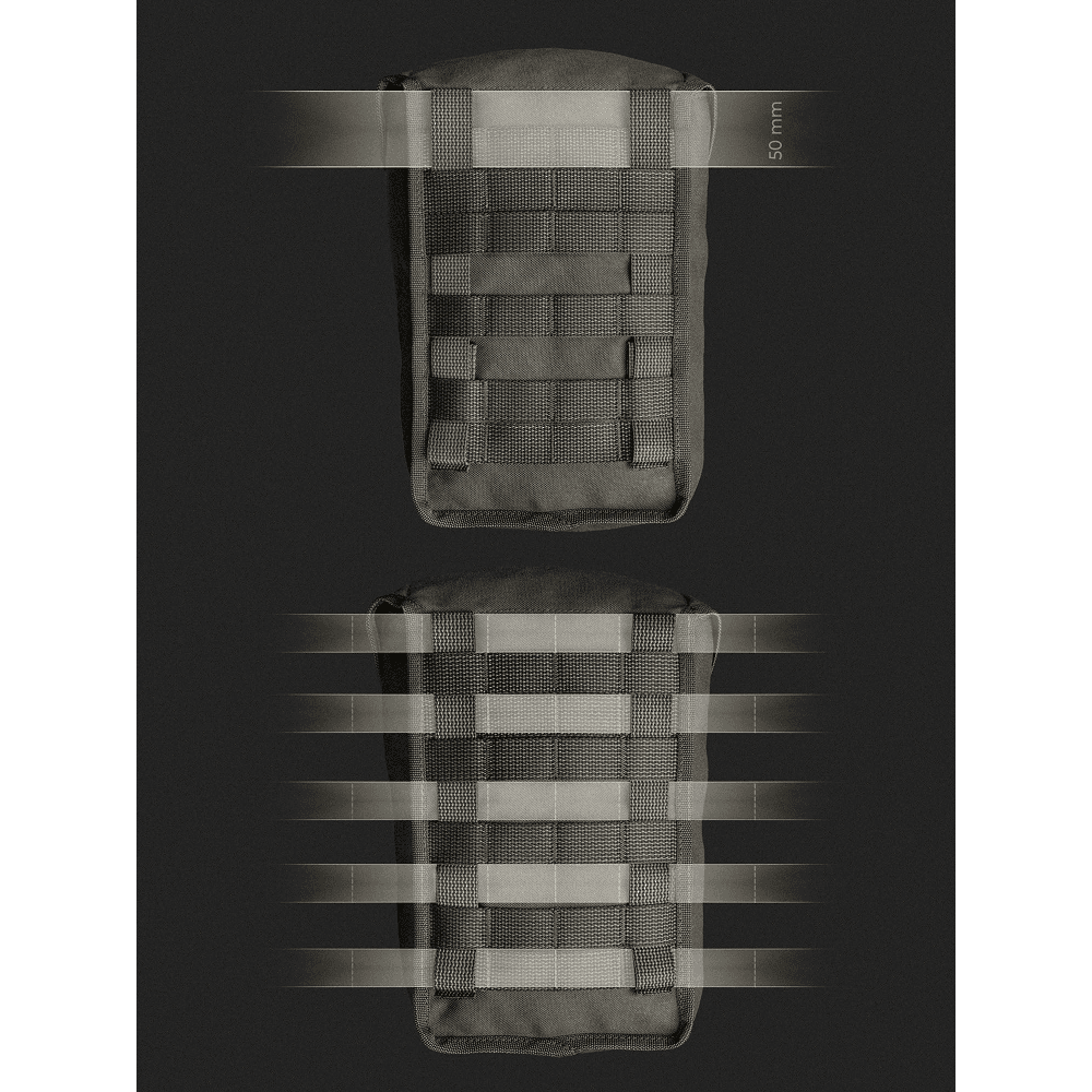Lidded Gp Pouch 4X5 Green, view: 2