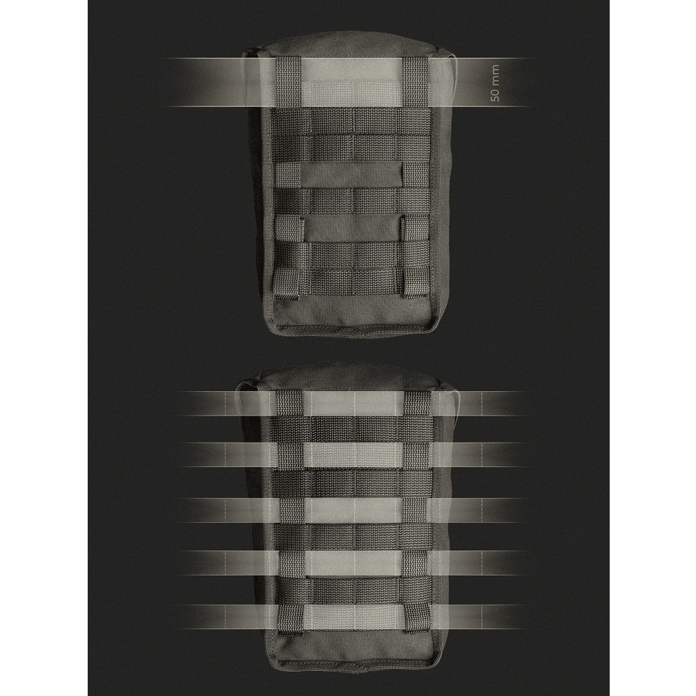 Lidded Gp Pouch 4X5 Multicam, view: 2