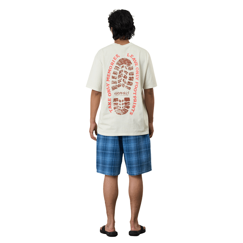 Footprints Tee Pigment Dyed Natural Pigment, view: 4