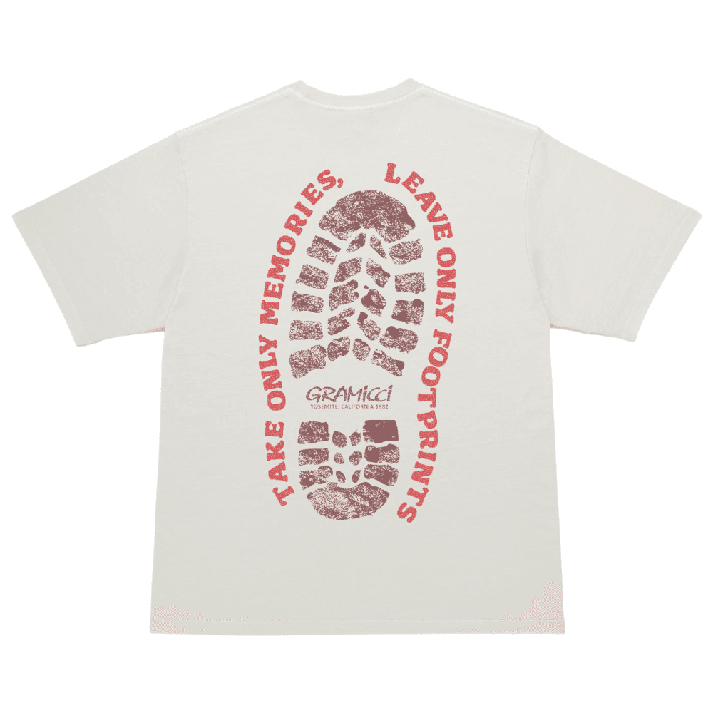 Footprints Tee Pigment Dyed Natural Pigment, view: 1