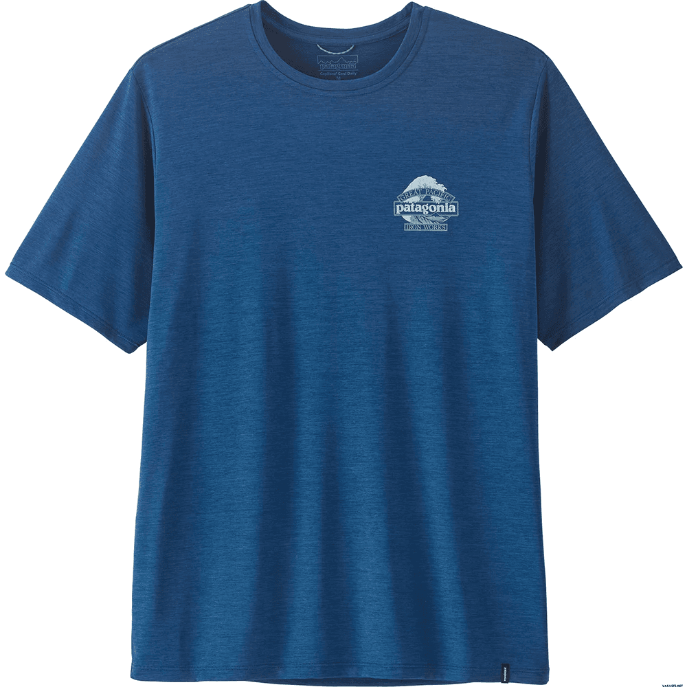 M Cap Cool Daily Shirt - Great Waves Clement Blue - Light Clement Blue X, view: 0