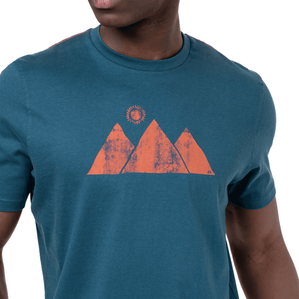 M's Mountain Sun Tee Ombre Blue, view: 3