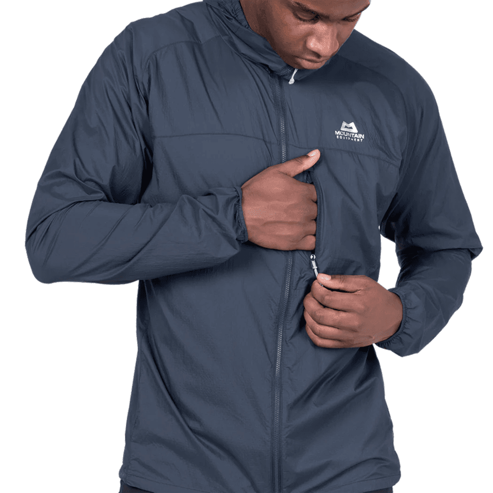 M's Aerofoil Hooded Jacket Blue Nights, view: 1