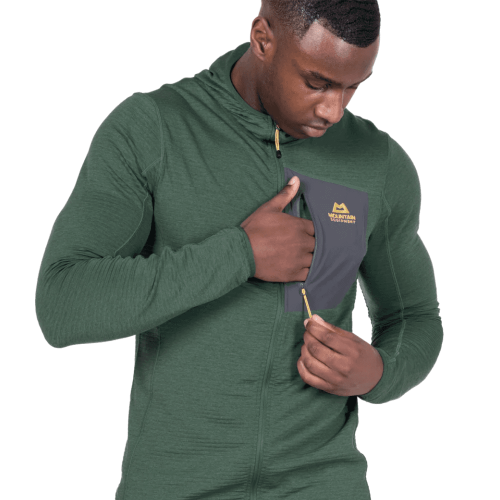 M's Lumiko Hooded Jacket Fern/Ombre, view: 2